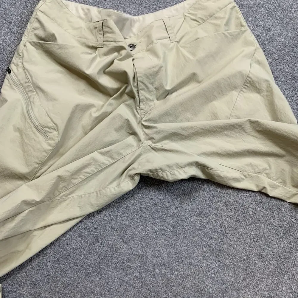 The North Face Pants Mens 40 Cream Paramount Nylon Stretch Pocket Outdoor Hiking